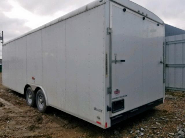 5NHUBLZ25HB460480 - 2017 MATE TRAILER WHITE photo 3