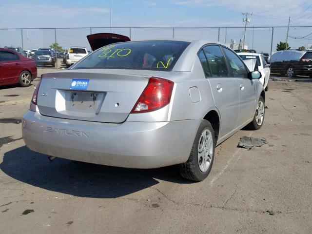 1G8AJ52FX5Z127383 - 2005 SATURN ION LEVEL SILVER photo 4