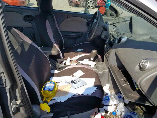 1G8AJ52FX5Z127383 - 2005 SATURN ION LEVEL SILVER photo 5