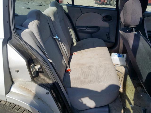 1G8AJ52FX5Z127383 - 2005 SATURN ION LEVEL SILVER photo 6
