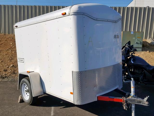 16HCB08167U057916 - 2007 HALL TRAILER WHITE photo 1