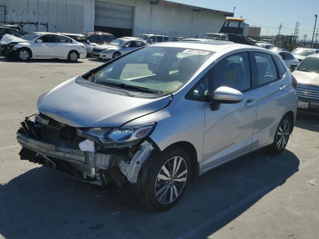 JHMGK5H73GX036496 - 2016 HONDA FIT EX SILVER photo 2