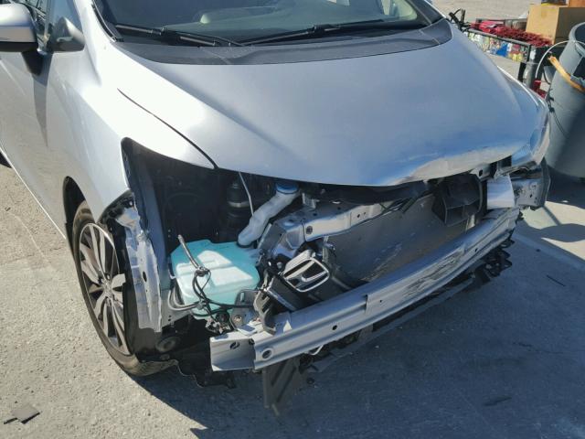 JHMGK5H73GX036496 - 2016 HONDA FIT EX SILVER photo 9