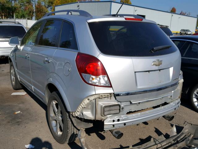 3GNAL3E56CS654829 - 2012 CHEVROLET CAPTIVA SP SILVER photo 3