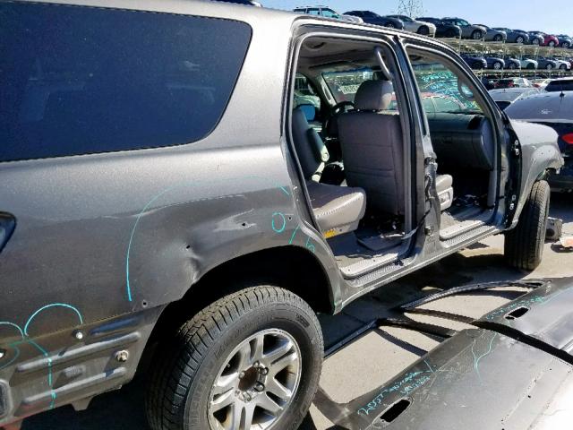 5TDBT48A87S280925 - 2007 TOYOTA SEQUOIA LI GRAY photo 9