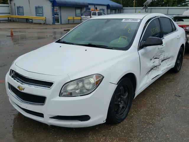 1G1ZA5EK4A4165614 - 2010 CHEVROLET MALIBU LS 白色 照片 2
