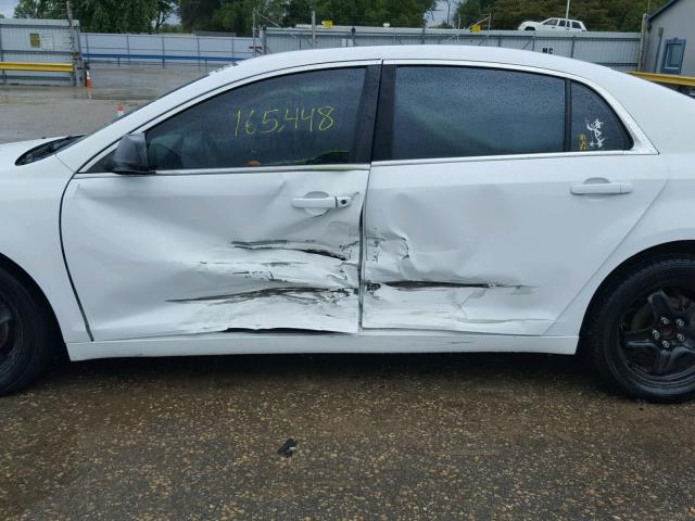 1G1ZA5EK4A4165614 - 2010 CHEVROLET MALIBU LS 白色 照片 9