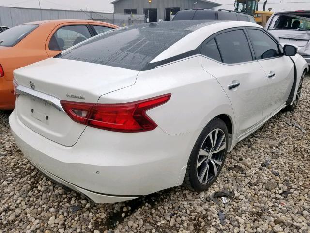 1N4AA6AP6GC386048 - 2016 NISSAN MAXIMA 3.5 WHITE photo 4