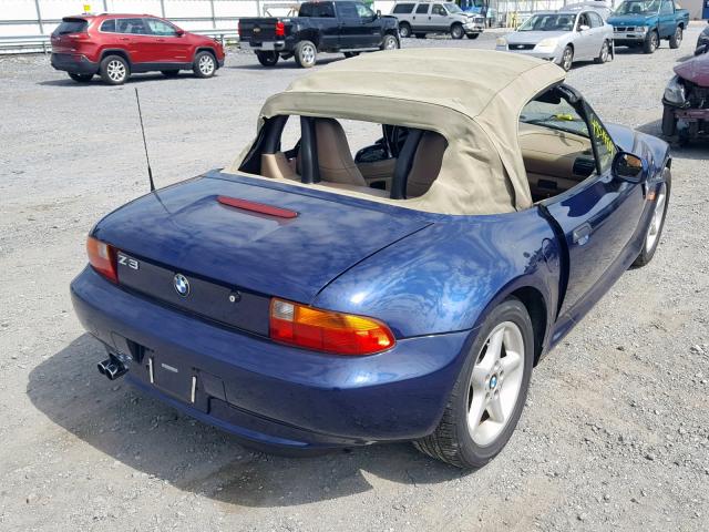 4USCJ3337WLC15106 - 1998 BMW Z3 2.8 BLUE photo 4