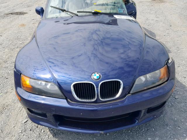 4USCJ3337WLC15106 - 1998 BMW Z3 2.8 BLUE photo 7