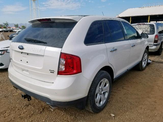 2FMDK4JC5BBB47522 - 2011 FORD EDGE SEL SILVER photo 4