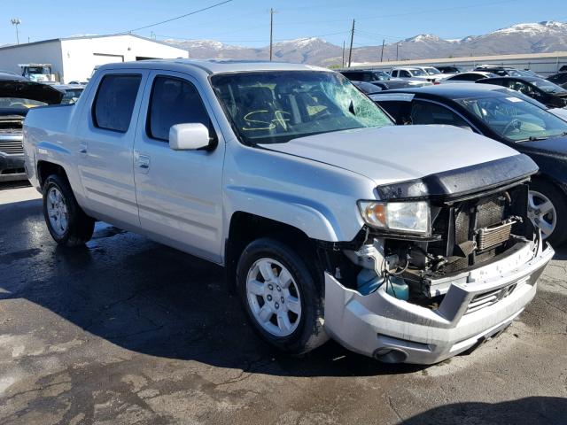 2HJYK16516H518561 - 2006 HONDA RIDGELINE SILVER photo 1