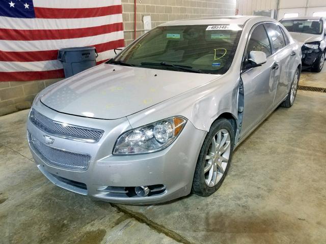 1G1ZE5E77BF359740 - 2011 CHEVROLET MALIBU LTZ ვერცხლისფერი ფოტო 2