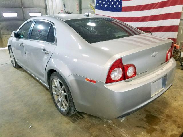 1G1ZE5E77BF359740 - 2011 CHEVROLET MALIBU LTZ ვერცხლისფერი ფოტო 3