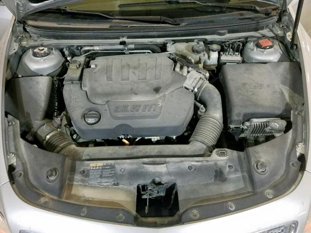 1G1ZE5E77BF359740 - 2011 CHEVROLET MALIBU LTZ ვერცხლისფერი ფოტო 7
