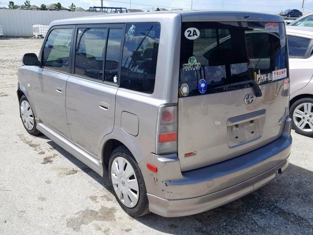 JTLKT324664103754 - 2006 TOYOTA SCION XB 灰色 照片 3