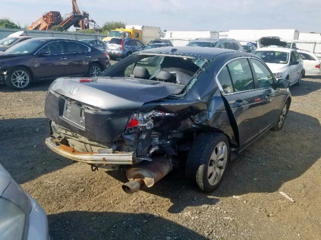 1HGCP26879A128956 - 2009 HONDA ACCORD EXL GRAY photo 4