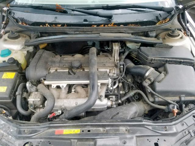 YV1RS592052468982 - 2005 VOLVO S60 2.5T SILVER photo 7