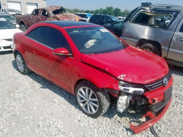 WVWBW8AH3EV000465 - 2014 VOLKSWAGEN EOS KOMFOR RED photo 1