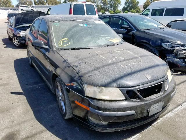 YS3FD49Y971001708 - 2007 SAAB 9-3 2.0T BLACK photo 1