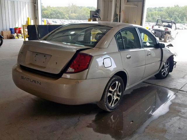 1G8AL52F05Z123577 - 2005 SATURN ION LEVEL GOLD photo 4