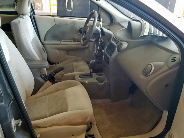 1G8AL52F05Z123577 - 2005 SATURN ION LEVEL GOLD photo 5
