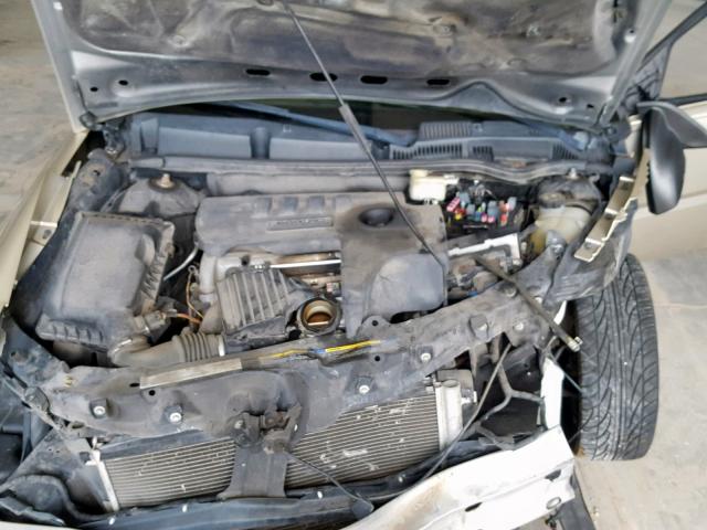 1G8AL52F05Z123577 - 2005 SATURN ION LEVEL GOLD photo 7