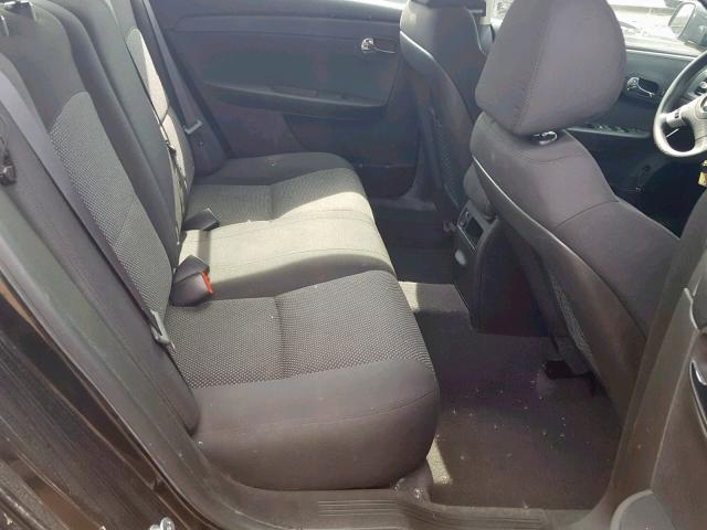 1G1ZC5E15BF233510 - 2011 CHEVROLET MALIBU 1LT შავი ფოტო 6