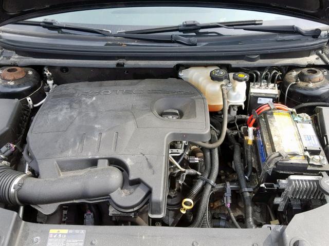 1G1ZC5E15BF233510 - 2011 CHEVROLET MALIBU 1LT შავი ფოტო 7