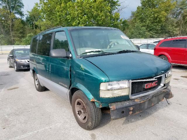 1GKEL19W1YB526488 - 2000 GMC SAFARI XT GREEN photo 1