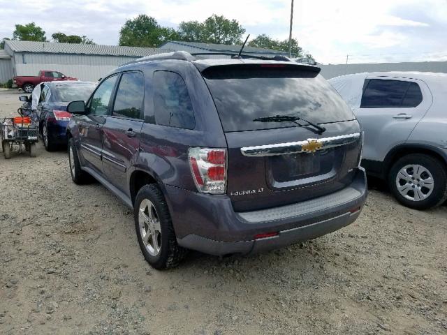 2CNDL63F286078712 - 2008 CHEVROLET EQUINOX LT BEIGE photo 3