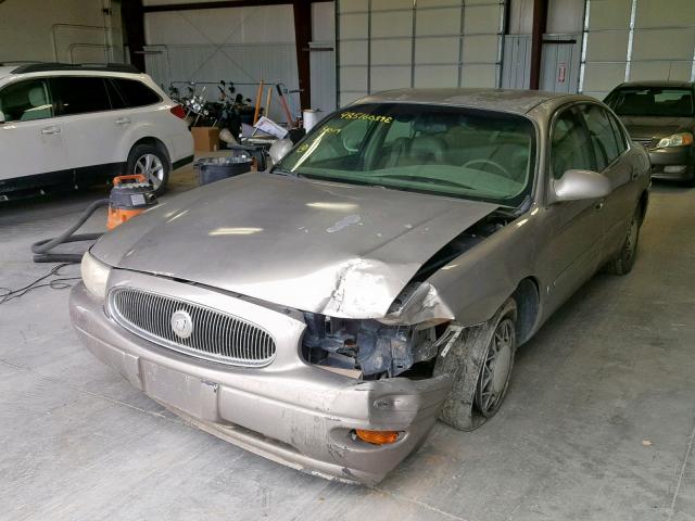 1G4HP54K1YU107386 - 2000 BUICK LESABRE CU BROWN photo 2