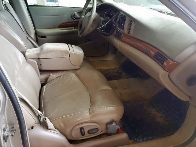 1G4HP54K1YU107386 - 2000 BUICK LESABRE CU BROWN photo 5