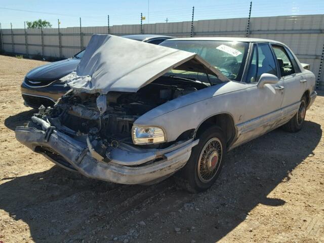 1G4CU53L0M1630276 - 1991 BUICK PARK AVENU GRAY photo 2