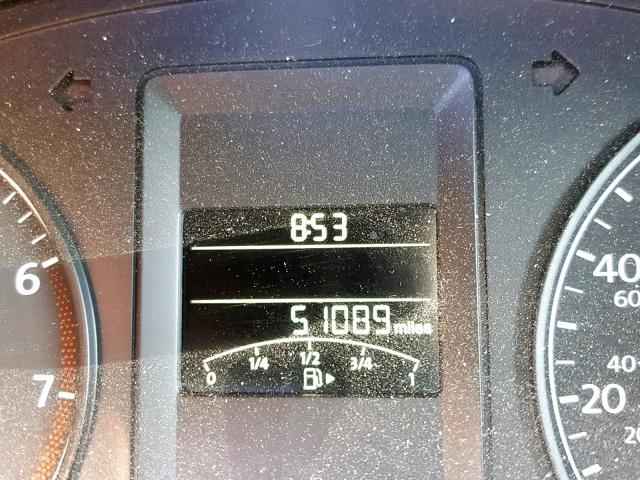 3VW2K7AJ7EM333414 - 2014 VOLKSWAGEN JETTA BASE BLACK photo 8