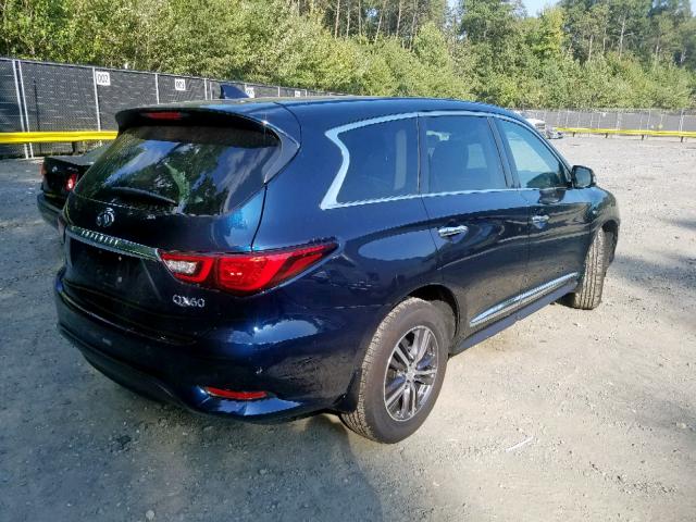 5N1DL0MM7KC509912 - 2019 INFINITI QX60 LUXE BLACK photo 4