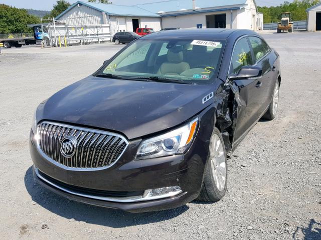 1G4GC5G39EF151180 - 2014 BUICK LACROSSE BROWN photo 2