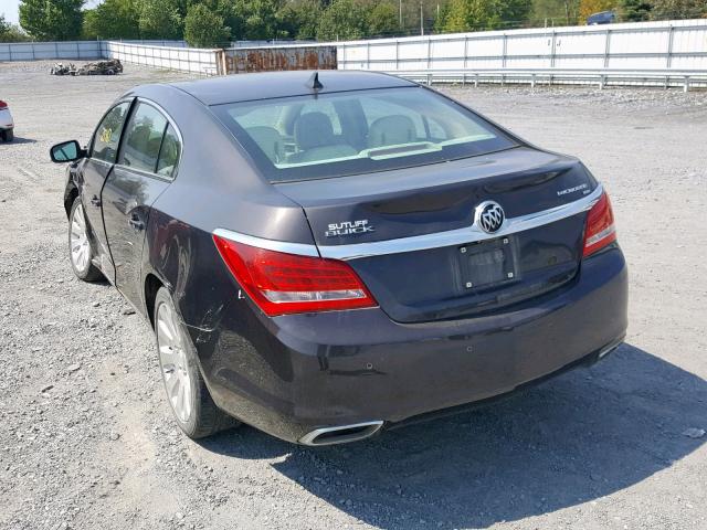 1G4GC5G39EF151180 - 2014 BUICK LACROSSE BROWN photo 3