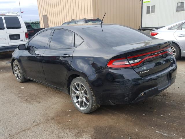 1C3CDFBA4DD329006 - 2013 DODGE DART SXT BLACK photo 3