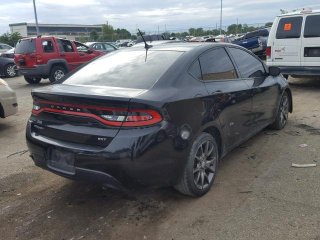 1C3CDFBA4DD329006 - 2013 DODGE DART SXT BLACK photo 4