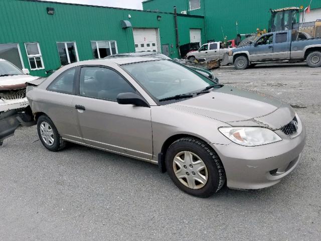 1HGEM22194L800278 - 2004 HONDA CIVIC DX V GRAY photo 1