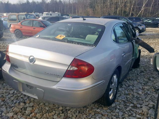 2G4WC582261149880 - 2006 BUICK LACROSSE C SILVER photo 4