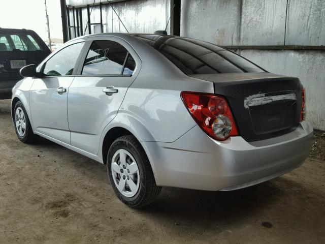 1G1JA5SH7G4171373 - 2016 CHEVROLET SONIC LS 银色 照片 3