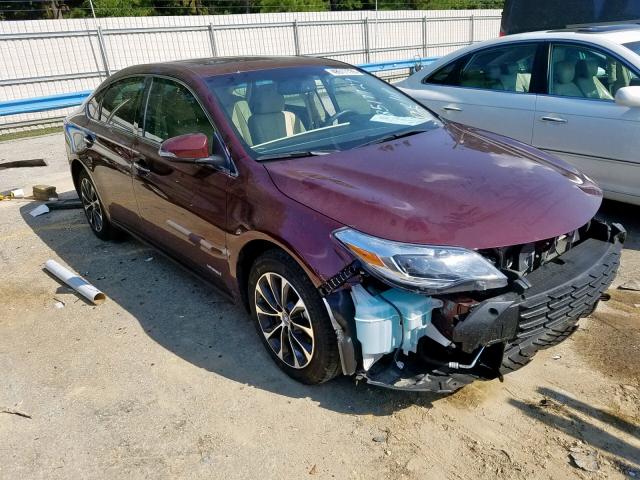 4T1BD1EB6GU057170 - 2016 TOYOTA AVALON HYB RED photo 1