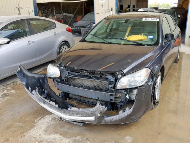 1G1ZB5EB4AF310202 - 2010 CHEVROLET MALIBU LS GRAY photo 2