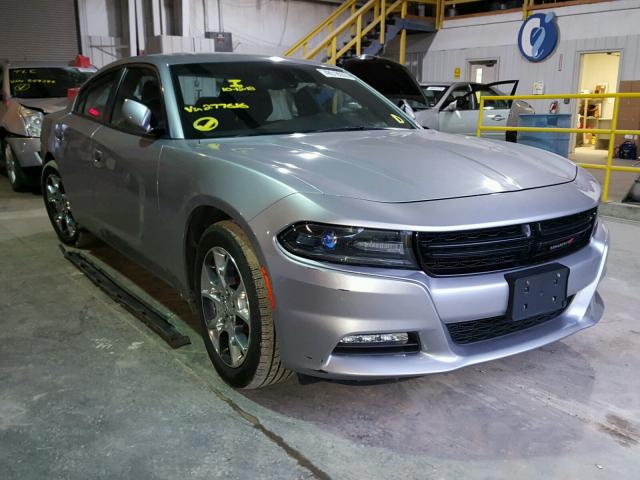 2C3CDXJG7GH277616 - 2016 DODGE CHARGER SX SILVER photo 1