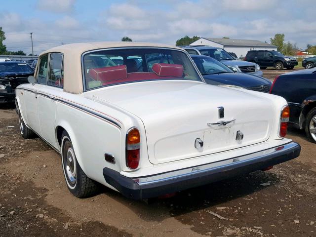 SRE24605 - 1976 ROLLS-ROYCE SILVER SHA WHITE photo 3