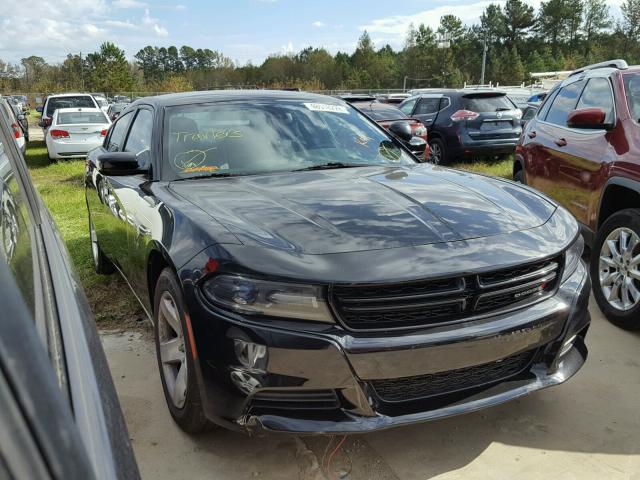 2C3CDXAT4HH505327 - 2017 DODGE CHARGER PO BLACK photo 1