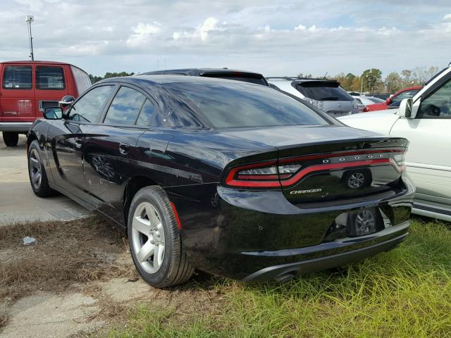 2C3CDXAT4HH505327 - 2017 DODGE CHARGER PO BLACK photo 3