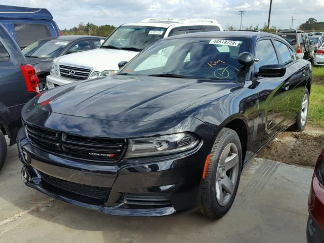 2C3CDXAT4HH505327 - 2017 DODGE CHARGER PO BLACK photo 9